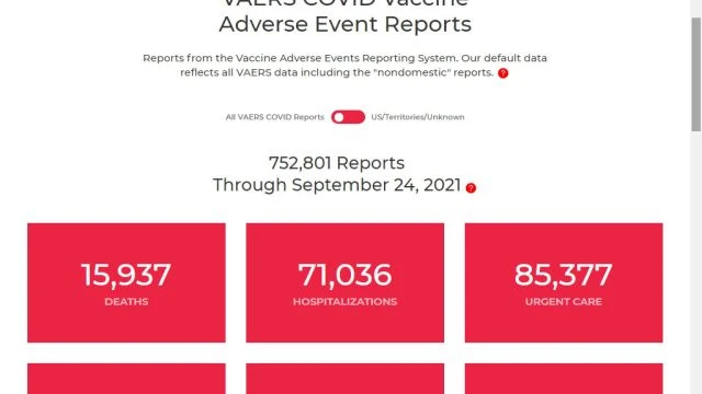 ⁣⁣⁣New VAERS numbers are out!  ⁣https://openvaerscom/covid-data - NEW