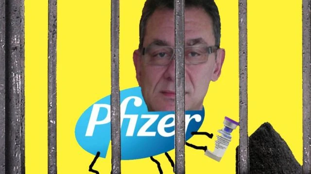 Albert Bourla Pfizer´s CEO laughs at the idea of injecting himself with his bioweapon - full vid?