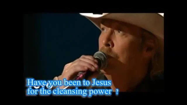 ALAN JACKSON - ARE YOU WASHED IN THE BLOOD  ILL FLY AWAY 2006 LYRICS